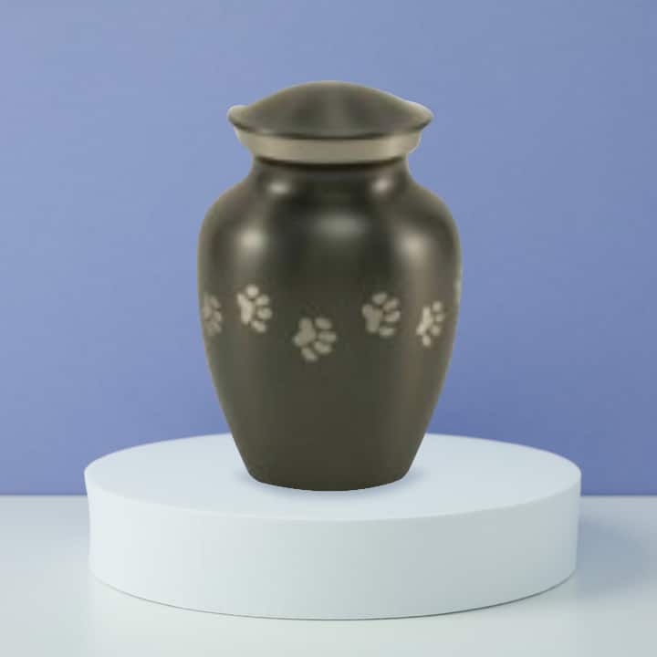 Paw Print Vase - Slate